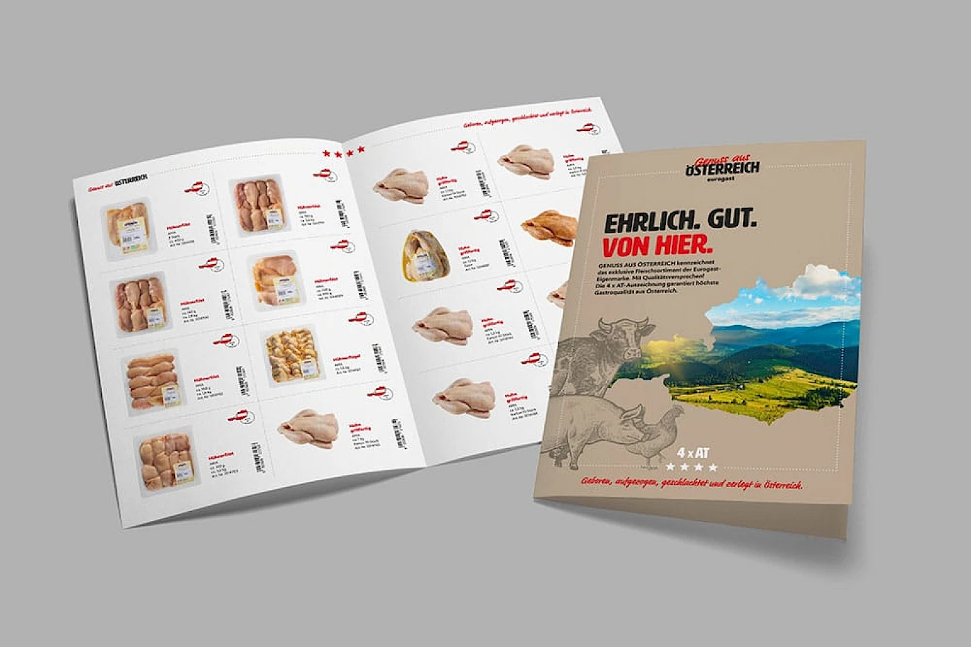 Eurogast Österreich baut mit Genuss aus Österreich Produkten seinen Marktanteil bei Frischfleisch aus.